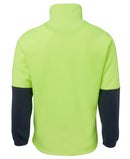 Jb's Wear - Hi Vis 1/2 Zip Polar Fleece - 6HVPF