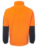 Jb's Wear - Hi Vis 1/2 Zip Polar Fleece - 6HVPF