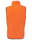 JB's Wear Hi Vis Polar Vest 6HVPV - Star Uniforms Australia