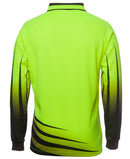 Jb'S Wear Hi Vis L/S Rippa Sub Polo 6Hvrl - Star Uniforms Australia
