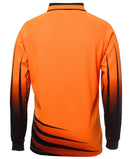 Jb'S Wear Hi Vis L/S Rippa Sub Polo 6Hvrl - Star Uniforms Australia
