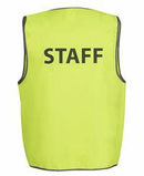JB's Hi Vis Safety Vest Staff (6HVS6)