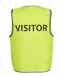 JB's Hi Vis Safety Vest Visitor (6HVS7)