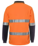Jb'S Wear Hi Vis L/S (D+N) Traditional Polo 6Hvsl - Star Uniforms Australia