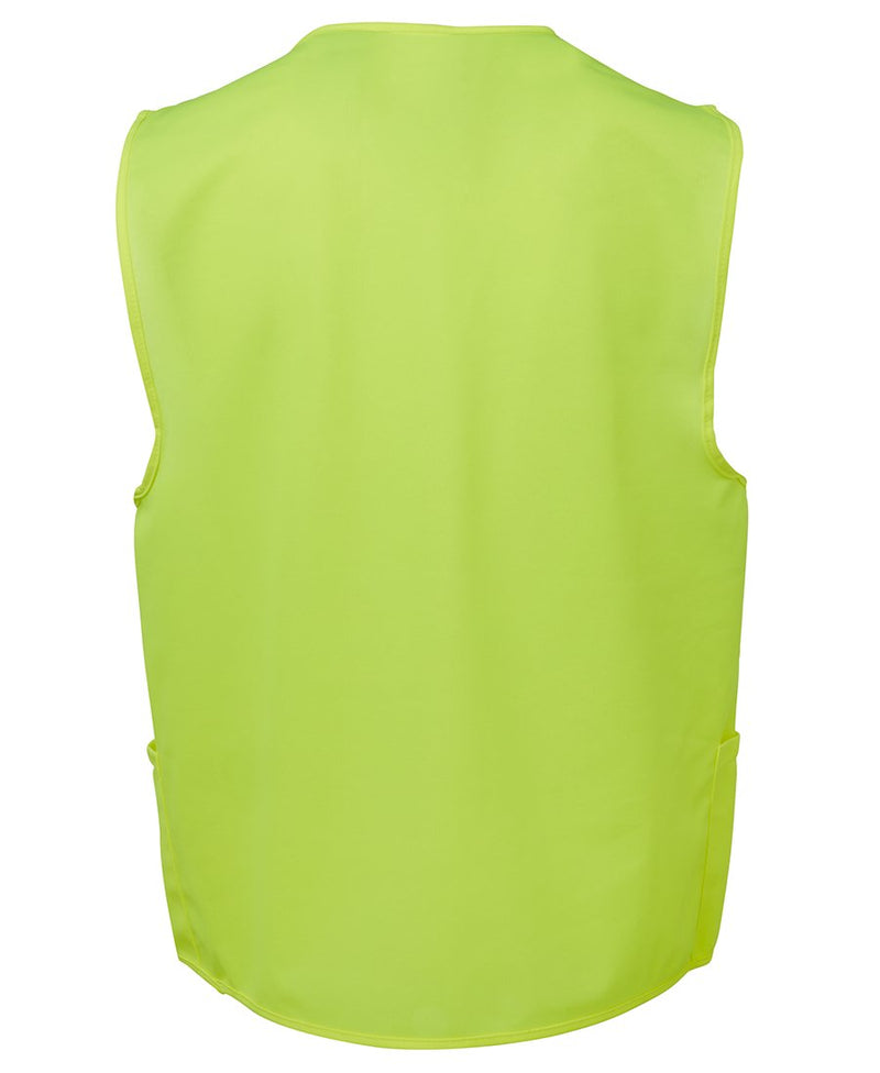 Jb'S Wear Hi Vis Zip Safety Vest 6HVSZ