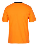 Jb's Wear - Hi Vis Crew Neck Cotton T-Shirt - 6HVTC