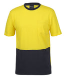 Jb's Wear - Hi Vis Crew Neck Cotton T-Shirt - 6HVTC