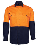 Jb'S Wear Hi Vis L/S 150G Shirt 6Hwsl - Star Uniforms Australia