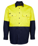 Jb'S Wear Hi Vis L/S 150G Shirt 6Hwsl - Star Uniforms Australia