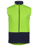 JB's Wear-Hi Vis Three Layer Softshell Vest - 6HWV