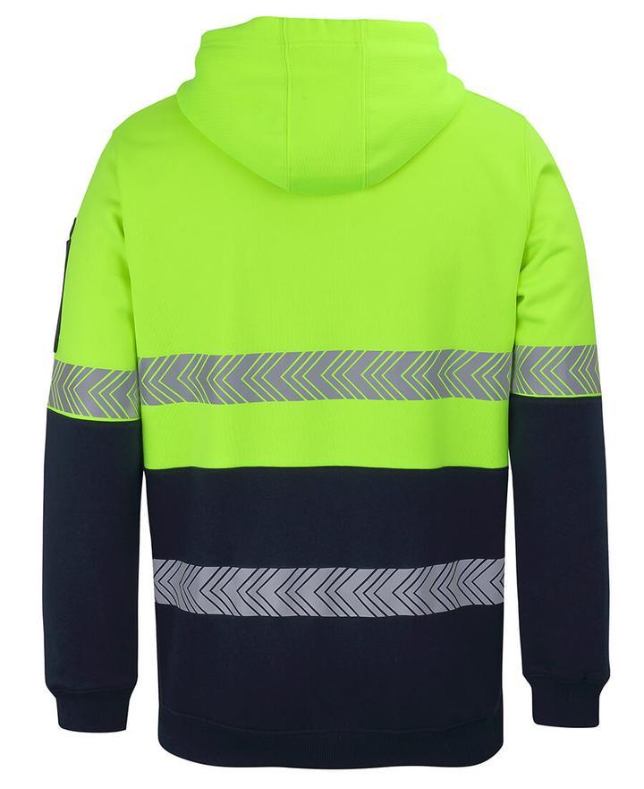 JB's Hi Vis 1/2 Zip Segmented Tape Hoodie (6HZSH)