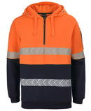 JB's - Hi Vis (D+N) 1/2 Zip Segmented Tape Hoodie - 6HZSH