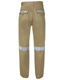 Jb'S Wear Mercerised Work Trouser With Reflective Tape 6Mdnt - Star Uniforms Australia