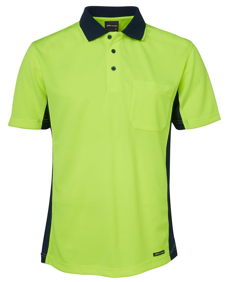 Jb'S Wear Hi Vis S/S Sport Polo 6Sphs - Star Uniforms Australia