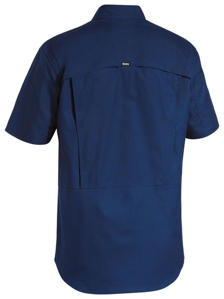 Bisley Mens X Airflow™ Ripstop Work Shirt Short Sleeve-BS1414