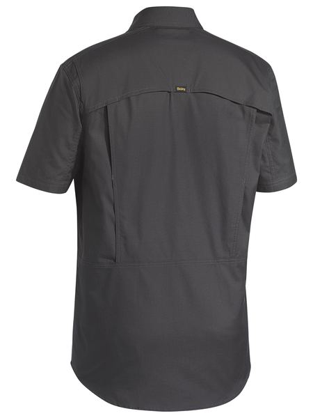 Bisley Mens X Airflow™ Ripstop Work Shirt Short Sleeve-BS1414