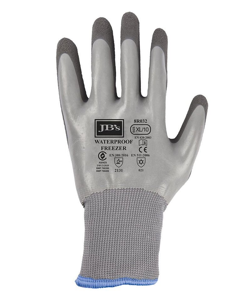 JB's Wear - Waterproof  Latex Coat Freezer Glove (5 Pack) - 8R032