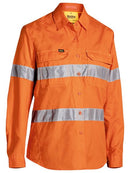 Bisley Womens 3m Taped Hi Vis X Airflow™ Ripstop Shirt-BL6416T