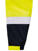 Bisley Two Tone Taped Hi Vis Rain Shell Jacket-BJ6966T