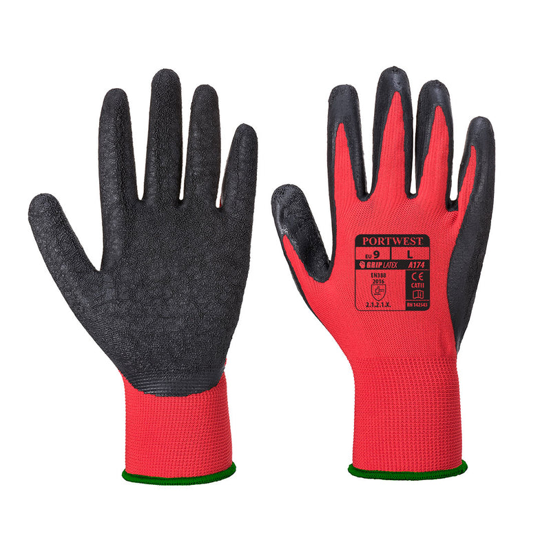 Portwest-A174 - Flex Grip Latex Glove