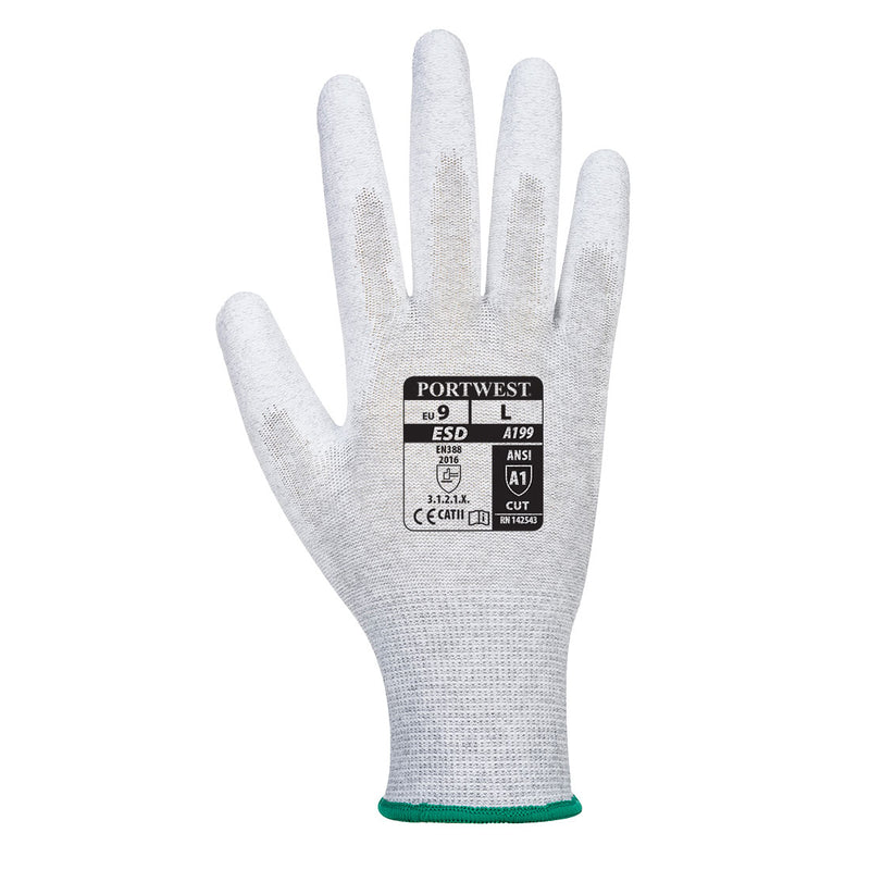 Portwest-A199 - Antistatic PU Palm Glove