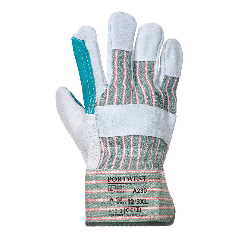 Portwest-A230 - Double Palm Cotton Back Glove