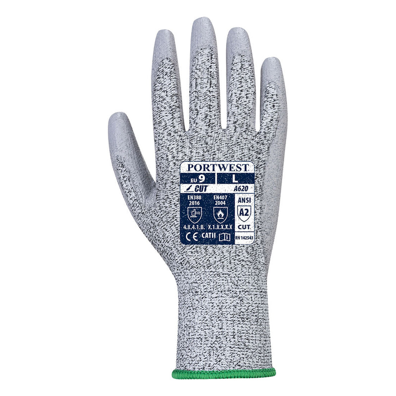Portwest-A620 - LR CUT PU Palm Glove