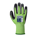 Portwest - A645 - Green Cut Glove - Nitrile Foam