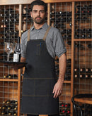 Winning Spirit-East Village Denim Bib Apron-AP09