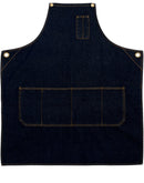 Winning Spirit-East Village Denim Bib Apron-AP09
