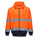 Portwest - B317 - Hi-Vis Contrast Zipped Hoodie