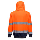 Portwest - B317 - Hi-Vis Contrast Zipped Hoodie