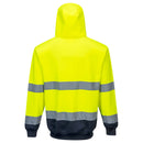 Portwest - B317 - Hi-Vis Contrast Zipped Hoodie