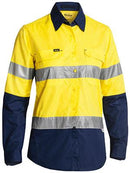 Bisley Womens 3m Taped Hi Vis X Airflow™ Ripstop Shirt-BL6415T