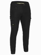 Bisley Flex And Move™ Stretch Denim Cargo Cuffed Pants-BPC6335