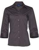 Winning Spirit-Women's Teflon Executive 3/4 Sleeve Shirt-BS07Q
