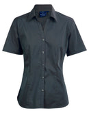 Winning Spirit -Women's Teflon Executive Short Sleeve Shirt--BS07S