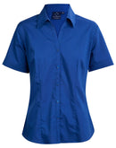 Winning Spirit -Women's Teflon Executive Short Sleeve Shirt--BS07S