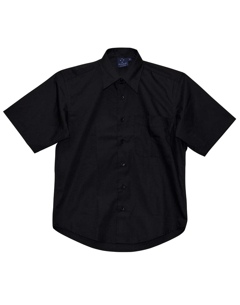 Winning Spirit- Men's Teflon Executive Short Sleeve Shirt -BS08S