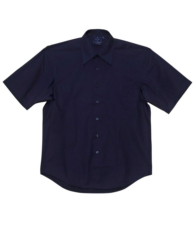 Winning Spirit- Men's Teflon Executive Short Sleeve Shirt -BS08S