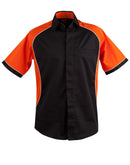 Winning Spirit-Men's Arena Tri-colour Contrast Shirt-BS15