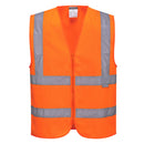Portwest - C375 - Hi-Vis Zipped Band & Brace Vest