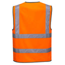 Portwest - C375 - Hi-Vis Zipped Band & Brace Vest