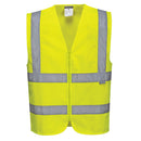 Portwest - C375 - Hi-Vis Zipped Band & Brace Vest