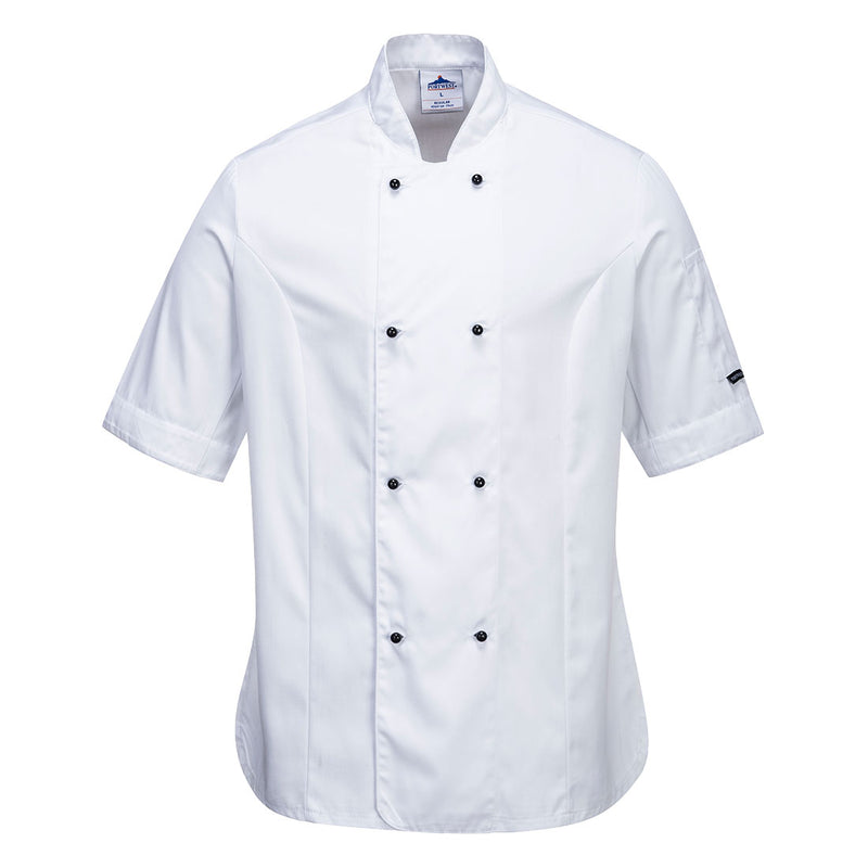 Portwest-C737 - Rachel Ladies Short Sleeve Chefs Jacket