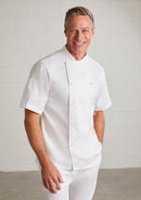 Biz Collection - Zest Mens S/S Chef Jacket - CH232MS