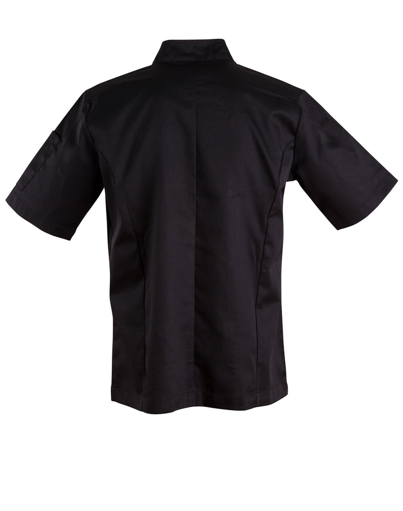 Winning Spirit-Chef's Short Sleeve Jacket-CJ02