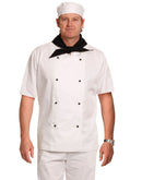 Winning Spirit - Chef's Short Sleeve Jacket - CJ02