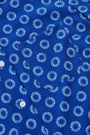 Biz Care Womens Easy Stretch Daisy Print Short Sleeve Shirt Cs948Ls - Star Uniforms Australia