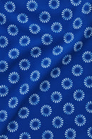 Biz Care Womens Easy Stretch Daisy Print Short Sleeve Shirt Cs948Ls - Star Uniforms Australia